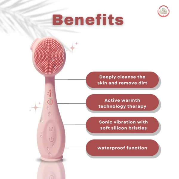 Facial Massage Brush With Jade