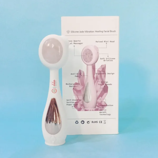 Facial Massage Brush With Jade