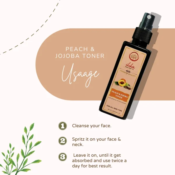 Peach and Jojoba Face Toner