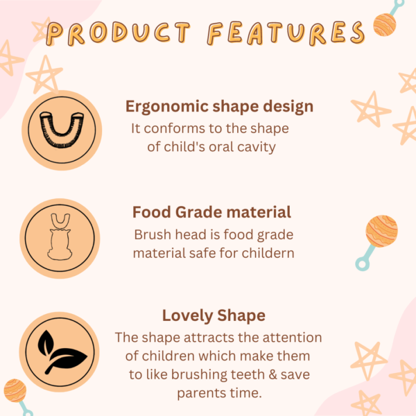 children's U-shaped toothbrush