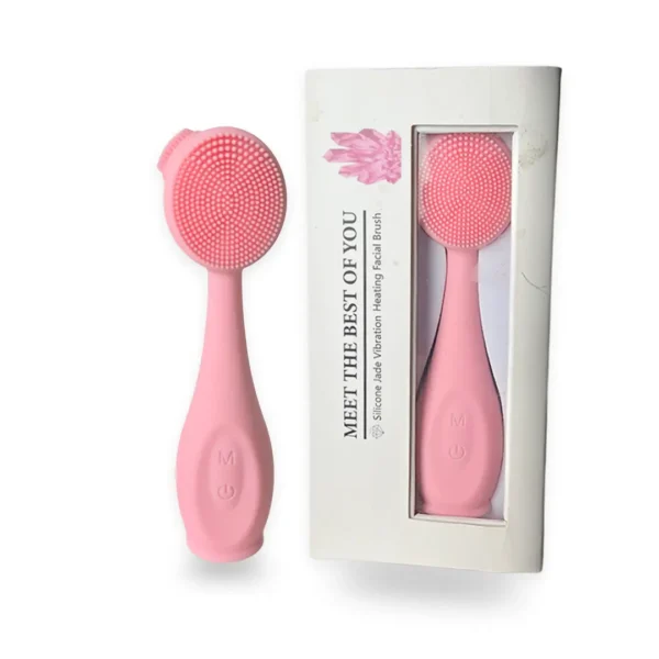 Silicone Jade Ultra Sonic Facial Brush Deep Cleansing & Glow - Image 5