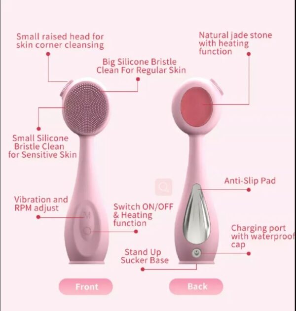 Jade Facial Massage Brush
