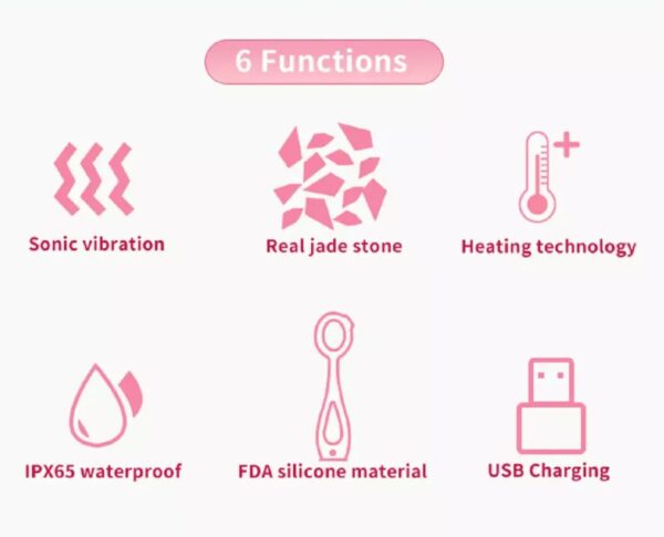 Jade Facial Massage Brush