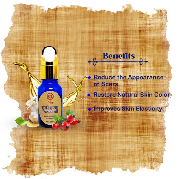 Anti Scar Facial Oil | Improves Skin's Elasticity | 15 ML - Image 3