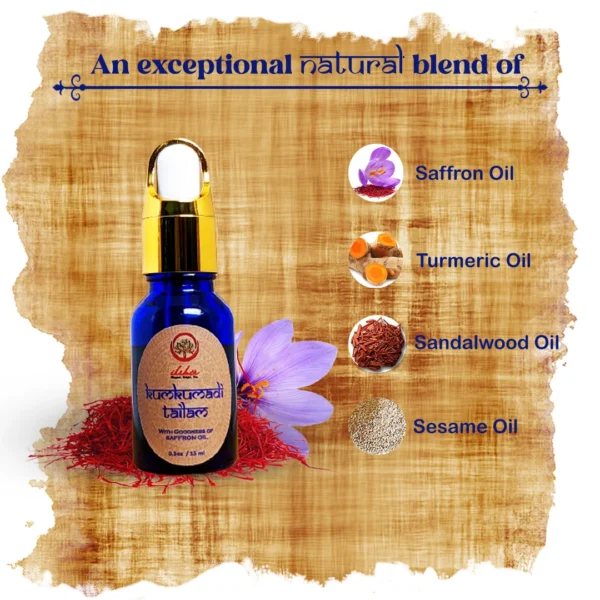 Kumkumadi Tailam | Anti-Inflammatory | 15 ML - Image 2