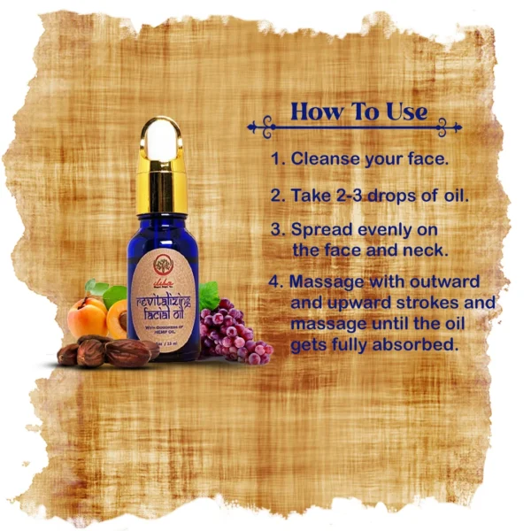 Revitalizing Facial Oil | Gently Exfoliates | 15 ML - Image 3