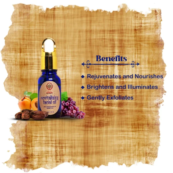 Revitalizing Facial Oil | Gently Exfoliates | 15 ML - Image 4
