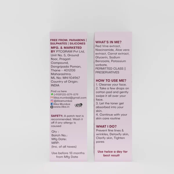 Blooming Vine  Toner | Soothing & Calming |100ML - Image 5
