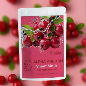 Alpha Arbutin Sheet Mask | Bright  & Spotless Skin