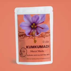 Kumkumadi Face Sheet Mask | Hydration & Rejuvenation