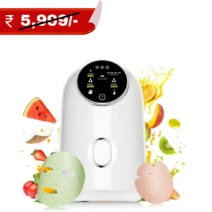 Ilika Facial Mask Making Machine, DIY Vegetable Fruits With Collagen Pills, None Voice, Beauty Facial Care Spa, Touch Screen Version