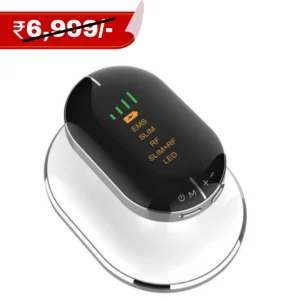 Body Slimming Machine – Handheld EMS Massager with RF Heating & Vibrating Therapy | Body Sculpting, Anti-Puffiness, Skin Tightening, Weight Loss Device