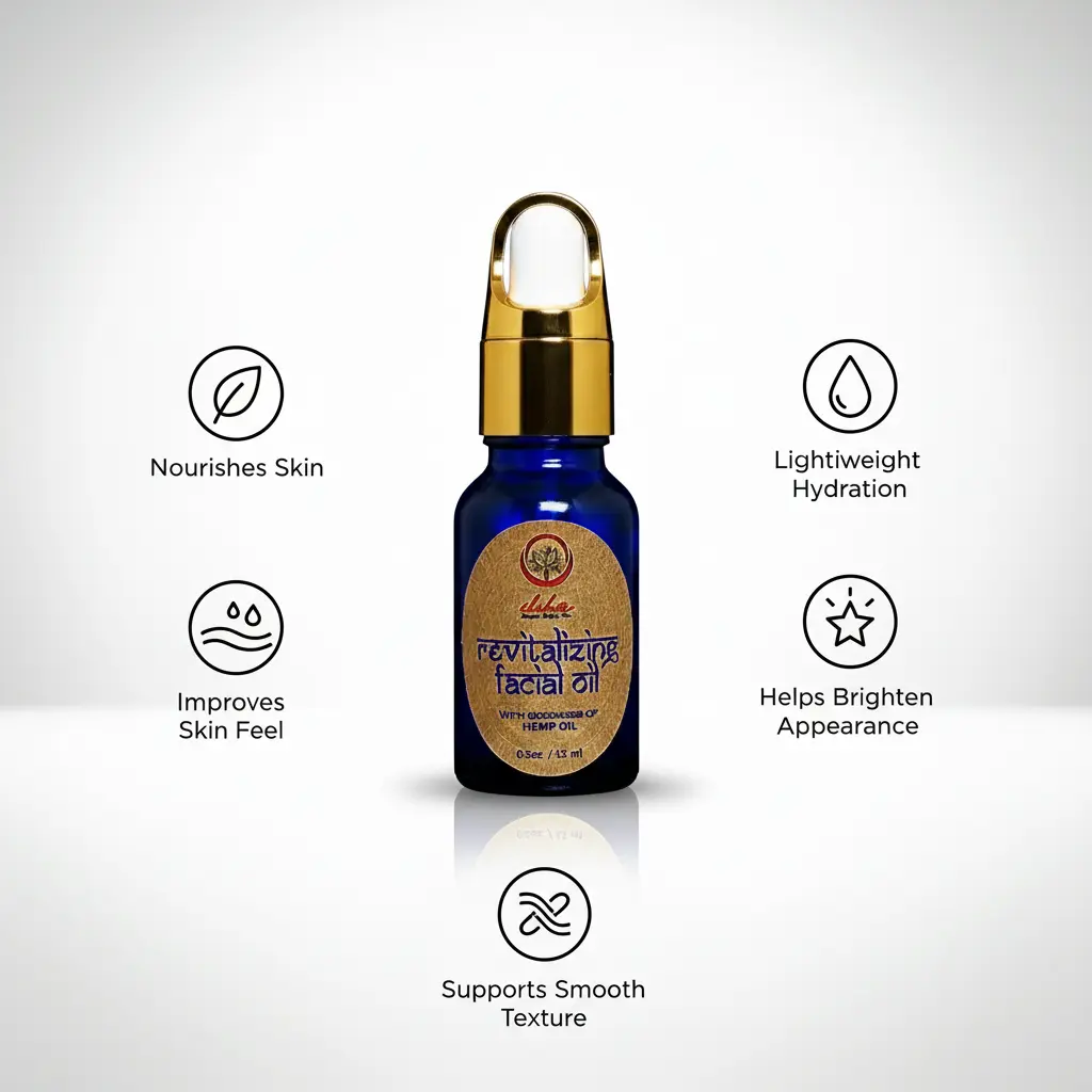 Revitalizing Facial Oil | Gently Exfoliates | 15 ML - Image 4