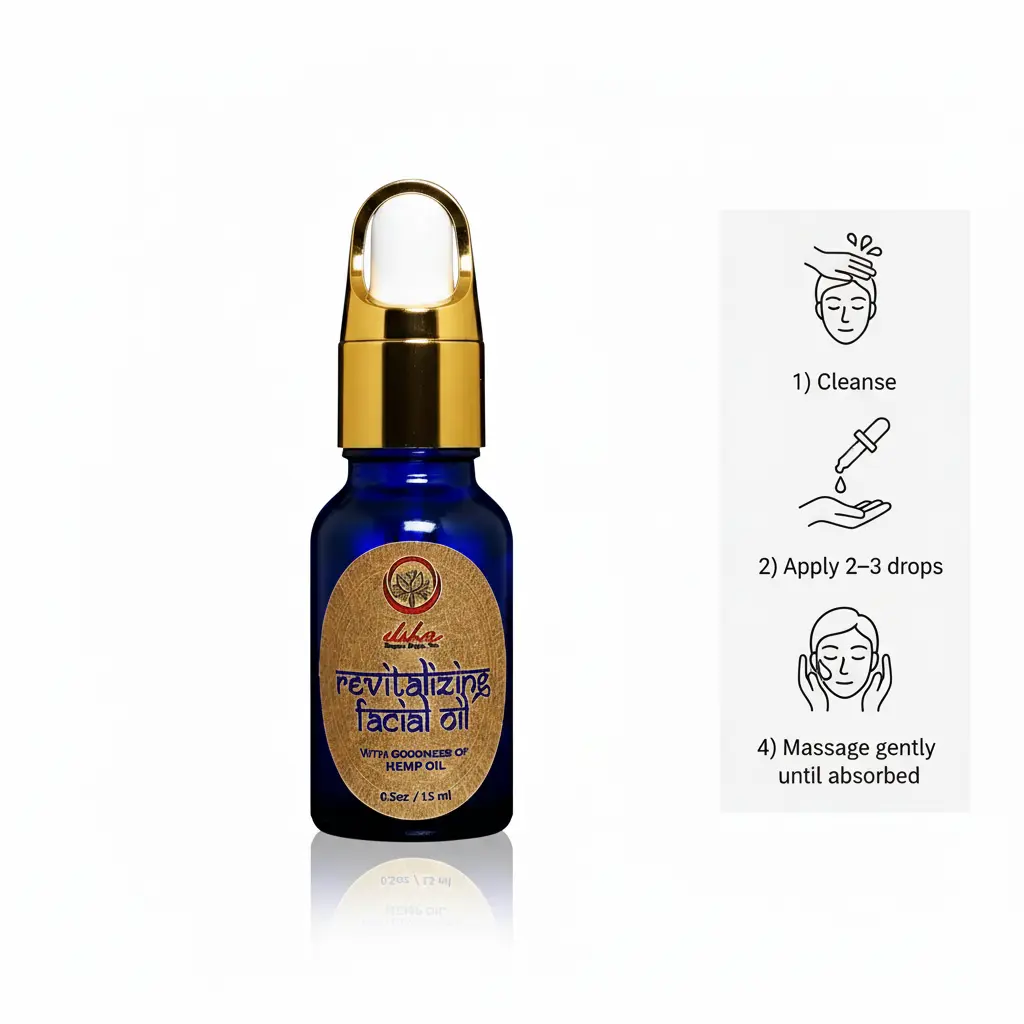 Revitalizing Facial Oil | Gently Exfoliates | 15 ML - Image 6
