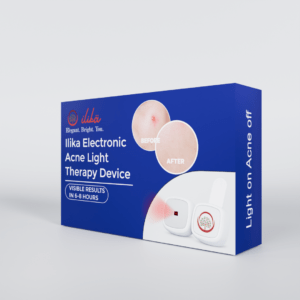 Ilika Electronic Acne Light Therapy Device  – Fast Acting Spot Treatment | Pack of 6
